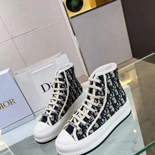 Wholesale Christian Dior High Top Shoes For Women #1276244 $96.00 USD, Wholesale Quality Replica Christian Dior High Top Shoes