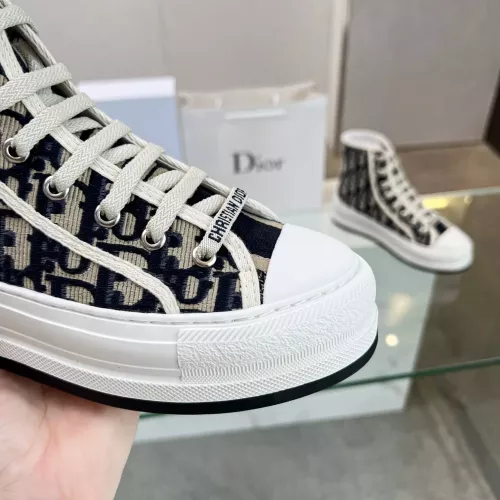 Replica Christian Dior High Top Shoes For Women #1276244 $96.00 USD for Wholesale