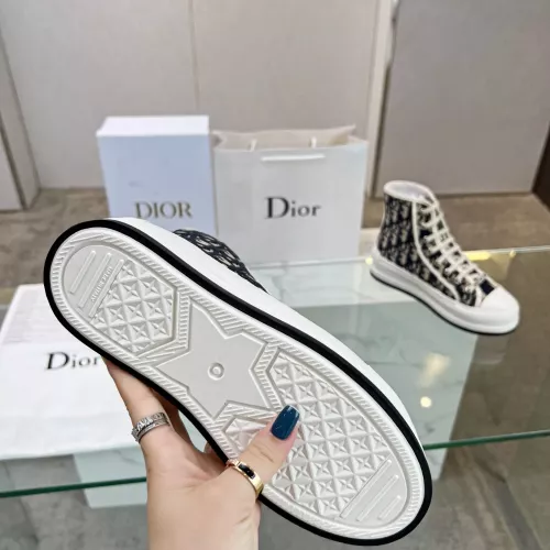 Replica Christian Dior High Top Shoes For Women #1276244 $96.00 USD for Wholesale