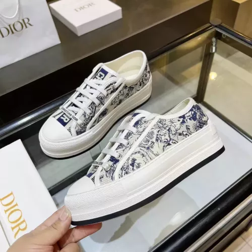 Replica Christian Dior Casual Shoes For Women #1276285 $92.00 USD for Wholesale