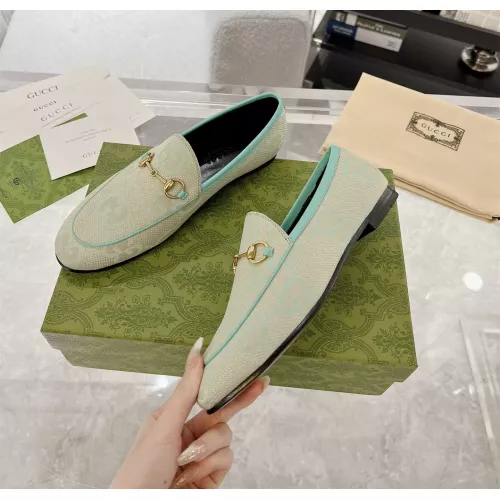 Wholesale Gucci Oxfords Shoes For Women #1276308 $85.00 USD, Wholesale Quality Replica Gucci Oxfords Shoes