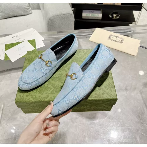 Wholesale Gucci Oxfords Shoes For Women #1276310 $85.00 USD, Wholesale Quality Replica Gucci Oxfords Shoes