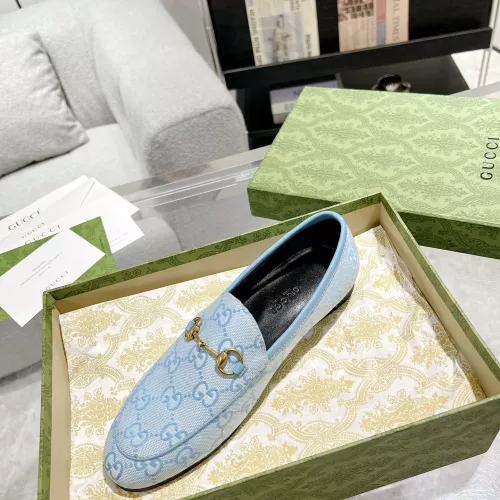 Replica Gucci Oxfords Shoes For Women #1276310 $85.00 USD for Wholesale