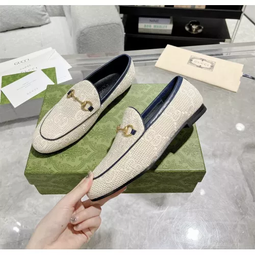 Wholesale Gucci Oxfords Shoes For Women #1276311 $85.00 USD, Wholesale Quality Replica Gucci Oxfords Shoes