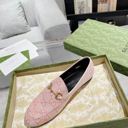 Replica Gucci Oxfords Shoes For Women #1276312 $85.00 USD for Wholesale