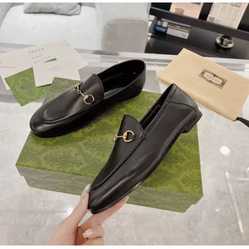 Wholesale Gucci Oxfords Shoes For Women #1276313 $85.00 USD, Wholesale Quality Replica Gucci Oxfords Shoes