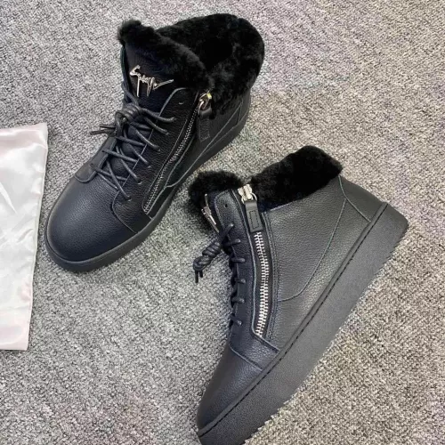 Wholesale Giuseppe Zanotti High Tops Shoes For Men #1276329 $102.00 USD, Wholesale Quality Replica Giuseppe Zanotti High Tops Shoes