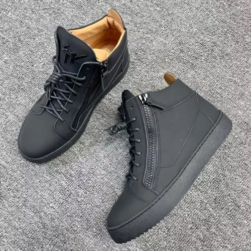 Wholesale Giuseppe Zanotti High Tops Shoes For Men #1276331 $98.00 USD, Wholesale Quality Replica Giuseppe Zanotti High Tops Shoes