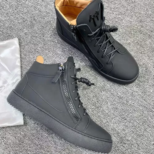 Replica Giuseppe Zanotti High Tops Shoes For Men #1276331 $98.00 USD for Wholesale