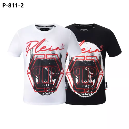 Replica Philipp Plein PP T-Shirts Short Sleeved For Men #1276351 $27.00 USD for Wholesale