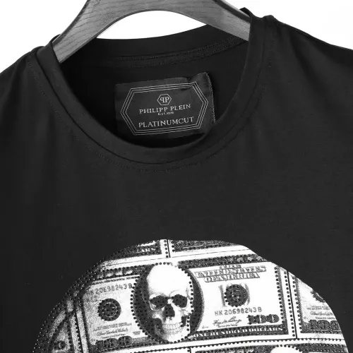 Replica Philipp Plein PP T-Shirts Short Sleeved For Men #1276357 $27.00 USD for Wholesale