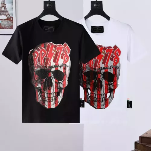 Replica Philipp Plein PP T-Shirts Short Sleeved For Men #1276362 $27.00 USD for Wholesale