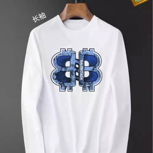 Wholesale Balenciaga T-Shirts Long Sleeved For Unisex #1276398 $34.00 USD, Wholesale Quality Replica Balenciaga T-Shirts