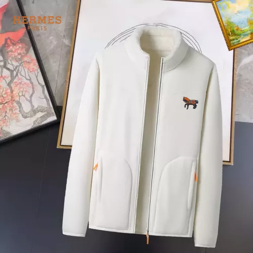 Wholesale Hermes Jackets Long Sleeved For Men #1276450 $64.00 USD, Wholesale Quality Replica Hermes Jackets