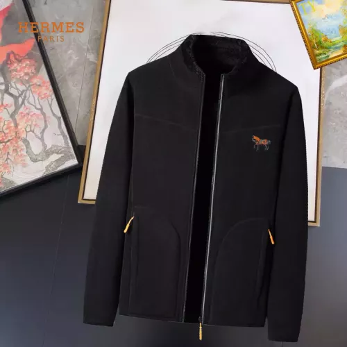 Wholesale Hermes Jackets Long Sleeved For Men #1276453 $64.00 USD, Wholesale Quality Replica Hermes Jackets