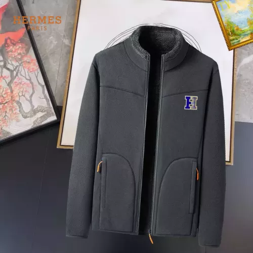 Wholesale Hermes Jackets Long Sleeved For Men #1276463 $64.00 USD, Wholesale Quality Replica Hermes Jackets