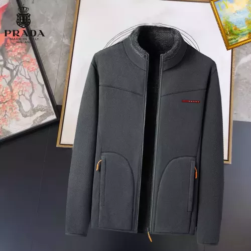 Wholesale Prada Jackets Long Sleeved For Men #1276471 $64.00 USD, Wholesale Quality Replica Prada Jackets