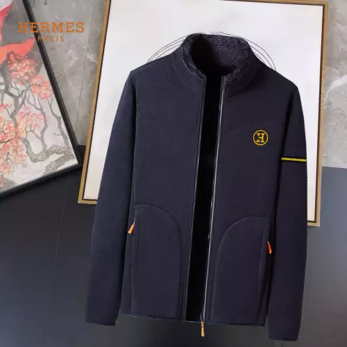 Wholesale Hermes Jackets Long Sleeved For Men #1276525 $64.00 USD, Wholesale Quality Replica Hermes Jackets