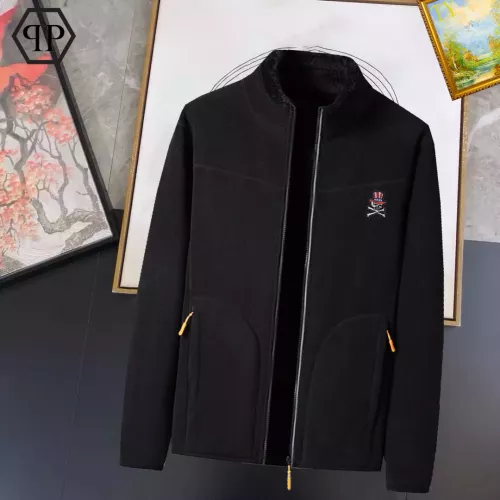 Wholesale Philipp Plein PP Jackets Long Sleeved For Men #1276570 $64.00 USD, Wholesale Quality Replica Philipp Plein PP Jackets