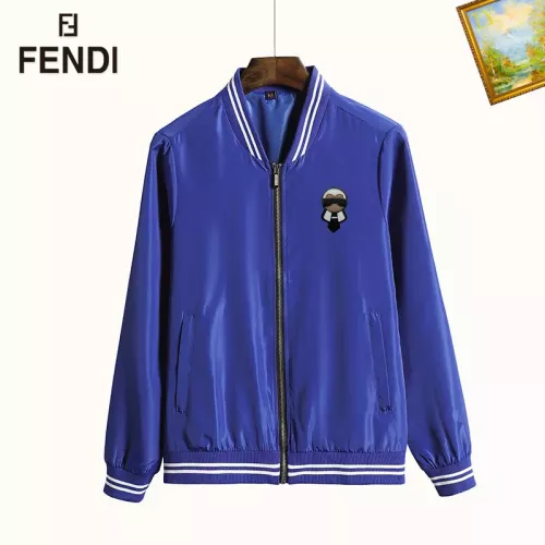 Wholesale Fendi Jackets Long Sleeved For Men #1276578 $60.00 USD, Wholesale Quality Replica Fendi Jackets