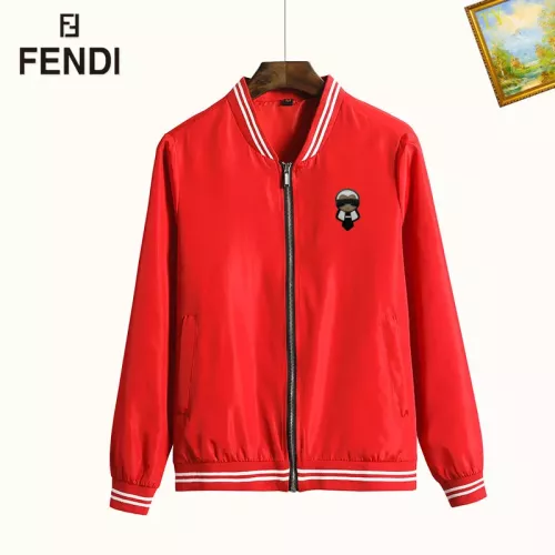 Wholesale Fendi Jackets Long Sleeved For Men #1276579 $60.00 USD, Wholesale Quality Replica Fendi Jackets