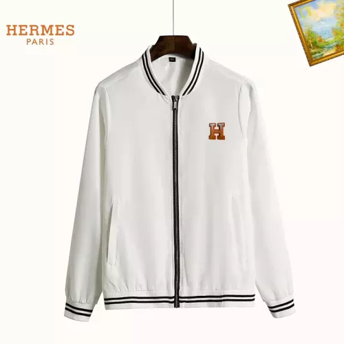 Wholesale Hermes Jackets Long Sleeved For Men #1276587 $60.00 USD, Wholesale Quality Replica Hermes Jackets