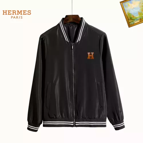 Wholesale Hermes Jackets Long Sleeved For Men #1276588 $60.00 USD, Wholesale Quality Replica Hermes Jackets