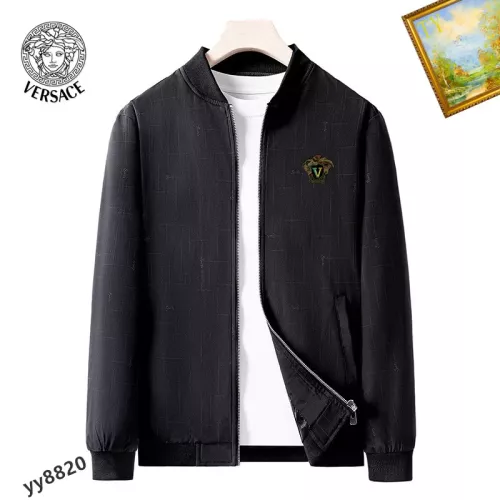 Wholesale Versace Jackets Long Sleeved For Men #1276593 $60.00 USD, Wholesale Quality Replica Versace Jackets