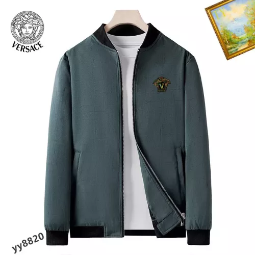 Wholesale Versace Jackets Long Sleeved For Men #1276594 $60.00 USD, Wholesale Quality Replica Versace Jackets