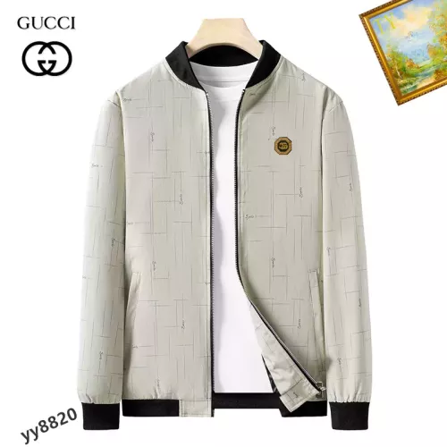 Wholesale Gucci Jackets Long Sleeved For Men #1276603 $60.00 USD, Wholesale Quality Replica Gucci Jackets