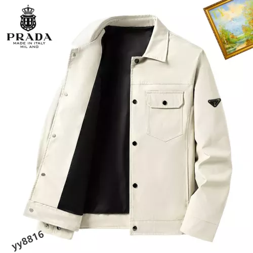 Wholesale Prada Jackets Long Sleeved For Men #1276624 $60.00 USD, Wholesale Quality Replica Prada Jackets