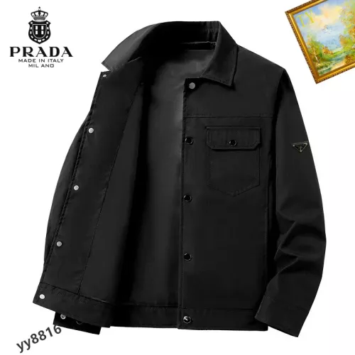 Wholesale Prada Jackets Long Sleeved For Men #1276626 $60.00 USD, Wholesale Quality Replica Prada Jackets