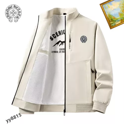 Wholesale Chrome Hearts Jackets Long Sleeved For Men #1276633 $60.00 USD, Wholesale Quality Replica Chrome Hearts Jackets