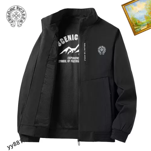 Wholesale Chrome Hearts Jackets Long Sleeved For Men #1276635 $60.00 USD, Wholesale Quality Replica Chrome Hearts Jackets