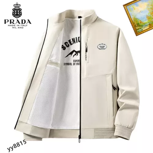 Wholesale Prada Jackets Long Sleeved For Men #1276636 $60.00 USD, Wholesale Quality Replica Prada Jackets