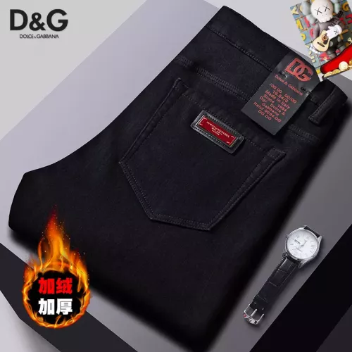 Wholesale Dolce &amp; Gabbana D&amp;G Jeans For Men #1276647 $48.00 USD, Wholesale Quality Replica Dolce &amp; Gabbana D&amp;G Jeans