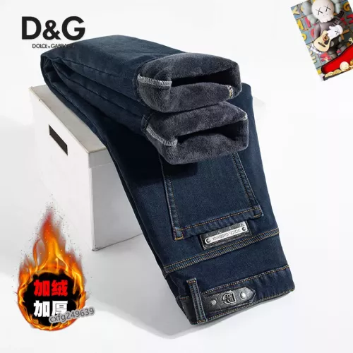 Replica Dolce & Gabbana D&G Jeans For Men #1276658 $48.00 USD for Wholesale