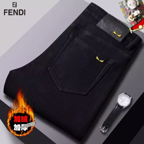 Wholesale Fendi Jeans For Men #1276662 $48.00 USD, Wholesale Quality Replica Fendi Jeans