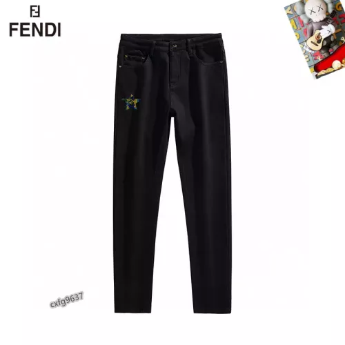 Replica Fendi Jeans For Men #1276662 $48.00 USD for Wholesale