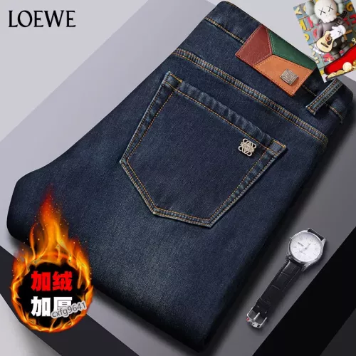 Wholesale LOEWE Jeans For Men #1276671 $48.00 USD, Wholesale Quality Replica LOEWE Jeans