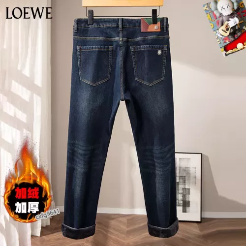 Replica LOEWE Jeans For Men #1276671 $48.00 USD for Wholesale