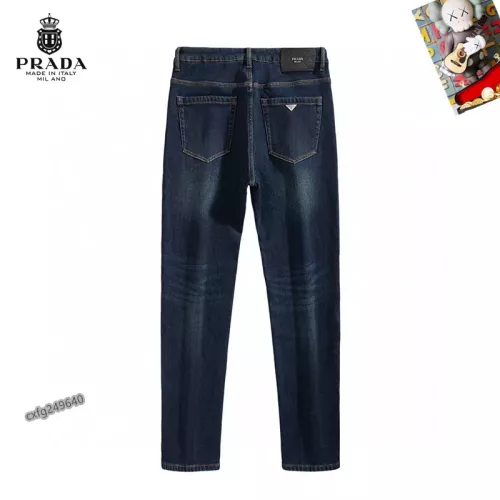 Replica Prada Jeans For Men #1276672 $48.00 USD for Wholesale