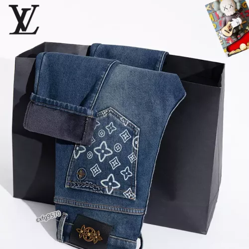 Replica Louis Vuitton LV Jeans For Men #1276675 $48.00 USD for Wholesale