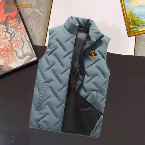 Wholesale Hermes Jackets Sleeveless For Men #1276695 $56.00 USD, Wholesale Quality Replica Hermes Jackets