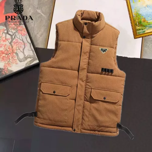 Wholesale Prada Jackets Sleeveless For Men #1276709 $56.00 USD, Wholesale Quality Replica Prada Jackets