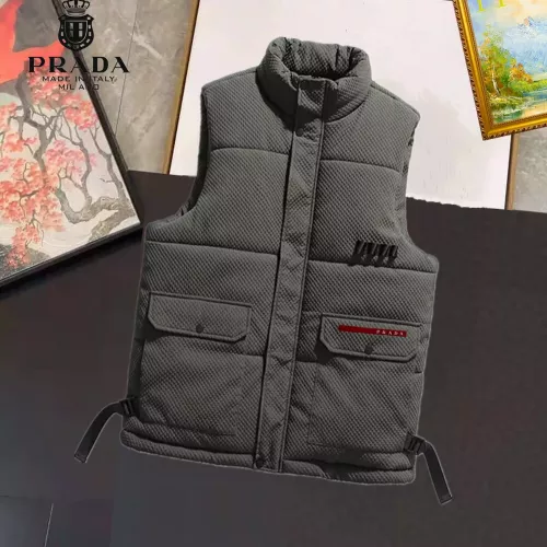 Wholesale Prada Jackets Sleeveless For Men #1276731 $56.00 USD, Wholesale Quality Replica Prada Jackets