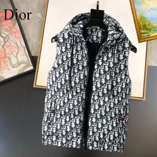 Wholesale Christian Dior Jackets Sleeveless For Men #1276739 $56.00 USD, Wholesale Quality Replica Christian Dior Jackets