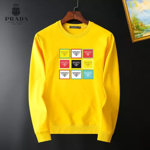 Wholesale Prada Hoodies Long Sleeved For Men #1276820 $40.00 USD, Wholesale Quality Replica Prada Hoodies