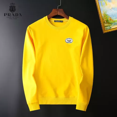 Wholesale Prada Hoodies Long Sleeved For Men #1276831 $40.00 USD, Wholesale Quality Replica Prada Hoodies