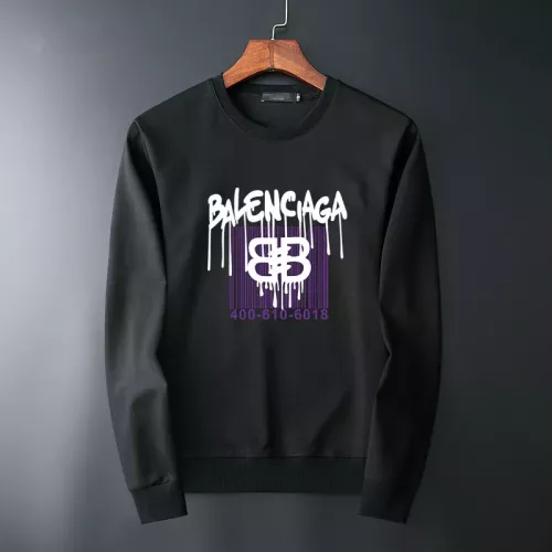 Wholesale Balenciaga Hoodies Long Sleeved For Men #1276834 $40.00 USD, Wholesale Quality Replica Balenciaga Hoodies